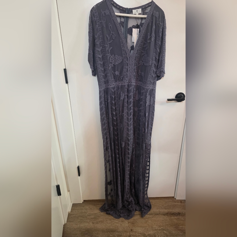 Periwinkle Lacy Dress